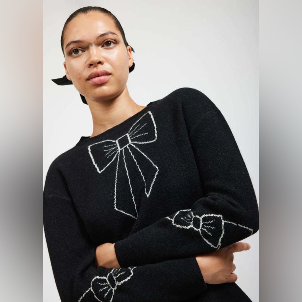 Batsheva Bow Sweater NWOT